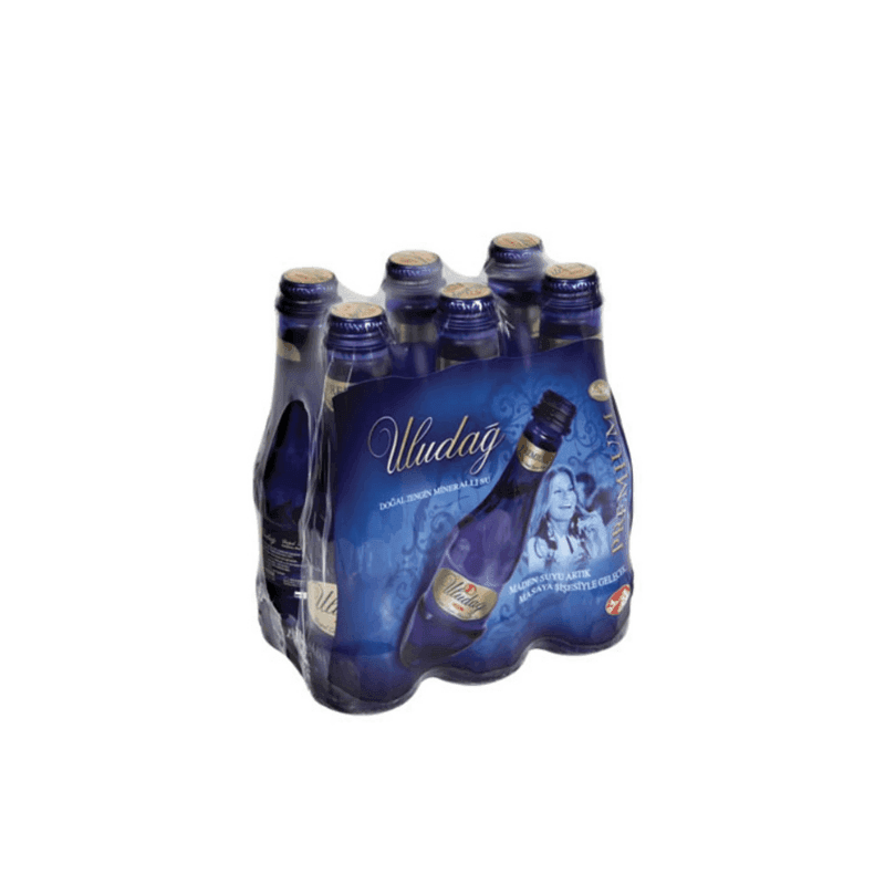 Uludağ Premium Doğal Maden Suyu Cam 250 ml (24 Adet)