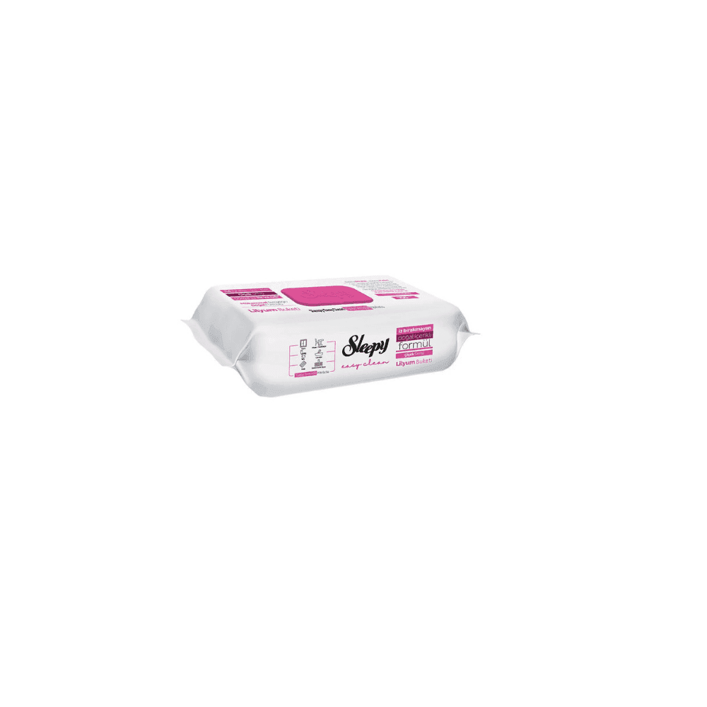 Sleepy Easy Clean Lilyum Buketi Yüzey Temizlik Havlusu 100 Yaprak