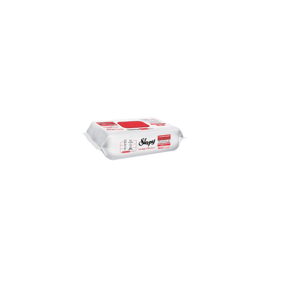 Sleepy Easy Clean Kiraz Çiçeği Yüzey Temizlik Havlusu 100 Yaprak