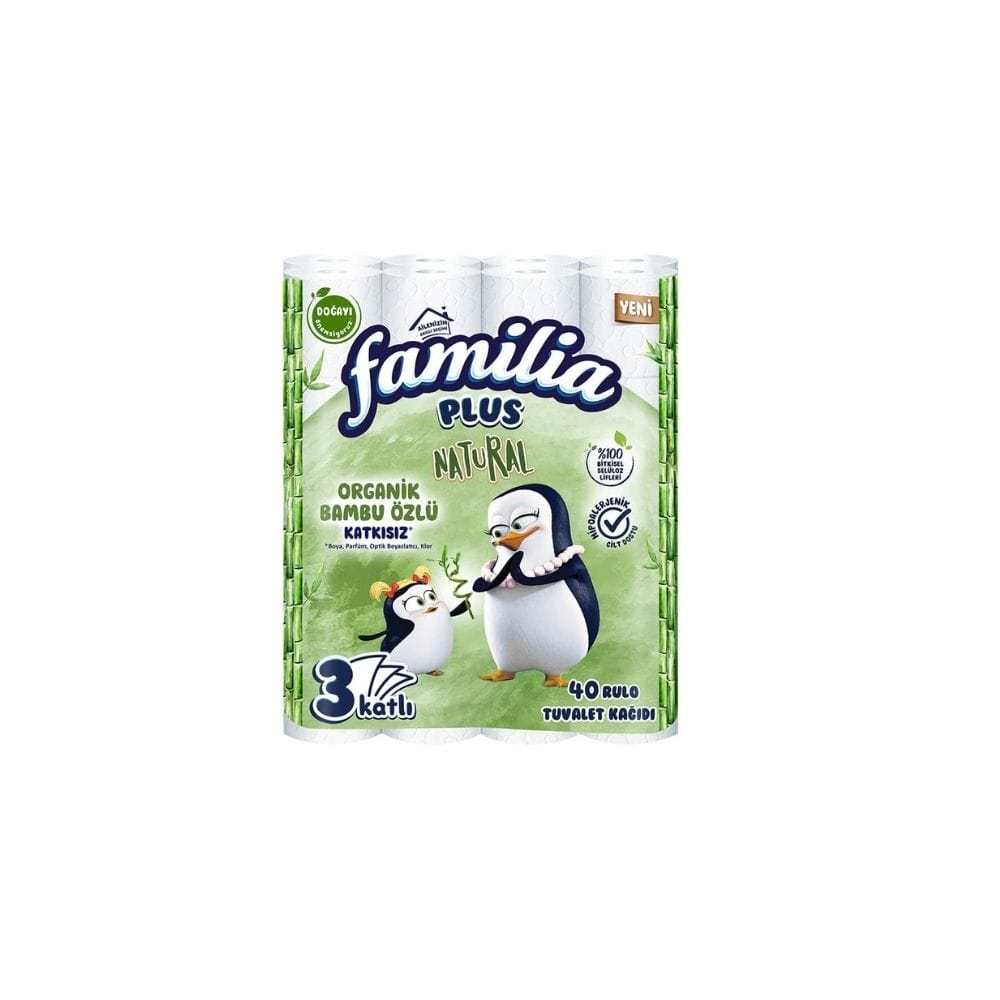 Familia Plus Natural Bambu Tuvalet Kağıdı 40'lı